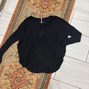 Free People flowy shirt